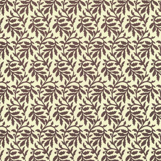 Brown Leaf Print Italian Paper ~ Carta Varese Italy